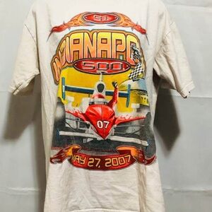 Indianapolis 500 Graphic Tee - Cream